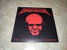 U.D.O. Dirkschneider Live - Back to the Roots Accepted  3LP red 3 rote Vinyl