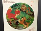 NEW SEALED Disney THE FOX AND THE HOUND Cute PICTURE DISC Record Album 1980