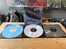 Led Zeppelin The Grand Levitation Vinyl 3 LP’s White Marbled Dark Grey Blue