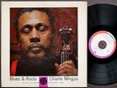 CHARLIE MINGUS Blues & Roots LP ATLANTIC 1305 DG MONO Jackie McLean Mal Waldron