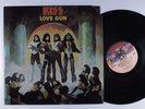 KISS Love Gun CASABLANCA LP promo with gun insert t