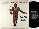 Louis Jordan - Man, We're Wailin' LP - Mercury Black Label Mono DG VG+