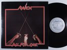 RAVEN All For One MEGAFORCE LP VG+ t