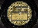 78 RPM -- Candy and Coco (+ Monk Hazel, cornet), Vocalion 2849, VV+ Jazz