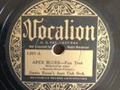 78rpm-JIMMIE NOONE'S APEX CLUB ORCHESTRA VO 1207 APEX BLUES