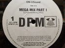 depeche mode -  DPM Mega Mix Part 1 / Mega Mix Part 2 (vinyl record)