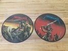 2 LP PICTURE DISC METALLICA. MASTERS OF EVIL THE 87 COMEBACK VERY RARE