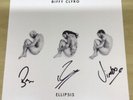 SIGNED-BIFFY CLYRO-LP-ELLIPSIS-AUTOGRAPHED BY THREE-MINT/MINT/UNPLAYED