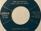 Rock 45 TOM CARTER & THE RAMRODS Cotton Candy CARRAM Runaround Boy HEAR