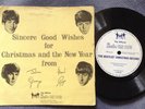 THE BEATLES - 1ST FAN CLUB FLEXI rare ORIGINAL UK 1963 BEAT  WITH PICTURE SLEEVE