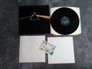 LP PINK FLOYD THE DARK SIDE OF THE MOON SHVL 804 UK PRESS POSTERS & STICKER