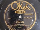Chicago Footwarmers Chicago Stomp Down Goin' To Town OKeh 8675 78 RPM HEAR CLEAN