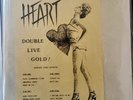 Heart Double Live Gold RARE 2 LP Gold Color Vinyl 1975 Stereo