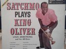 Louis Armstrong And His Orchestra Satchmo Plays King Oliver NEAR MINT Vinyl LP
