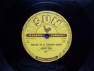 Johnny Cash...Ballad Of A Teenage Queen... Sun Records #283  78 rpm '58