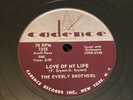 Cadence 78 RPM The Everly Brothers - Love Of My Life / Problems 1355 V++