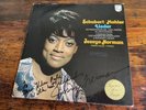 JESSYE NORMAN Vinyl Record SIGNED IMPORT SCHUBERT LIEDER MAHLER HOLLAND GAGE