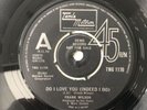 Frank Wilson-Do I love you/Sweeter as the days go by. UK Promo