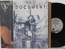 R.E.M. Document LP (IRS 42059, orig ’87) VG++ Vinyl, Masterdisk