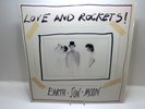 LOVE AND ROCKETS 1987 Earth Sun Moon LP Big Time 6058-1-B / Red labels EX/EX