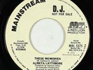 70s Soul 45 - Almeta Lattimore - These Memories - Mainstream - mp3 - promo