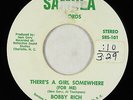 70s Soul 45 - Bobby Rich - There's A Girl Somewhere - Sambea - VG+ mp3 - rare