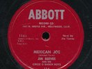 78tk-Country-ABBOTT 116-Jim Reeves-(Mexican Joe/I could cry)