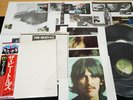 THE BEATLES WHITE ALBUM w/POSTER PINUPS JAPAN VINYL 2LP FLAG OBI #10 EAS-77001-2