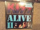 KISS ALIVE II 45th Anniversary Limited Edition Red Blue Swirl Colored Vinyl 2LP