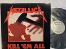METALLICA Kill 'Em All 1983 1st Press MEGAFORCE VG+/VG++  NO RESERVE