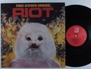 RIOT Fire Down Under ELEKTRA LP VG+ u