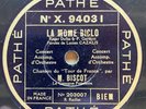 78 RPM - BISCOT- La môme biclo -Chanson du tour de France 1931 PATHE X 94031 EX+