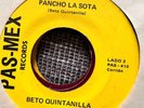 Latin 45 Norteño Beto Quintanilla Su Conjunto Pancho La Sota Raul Reyes Corrido