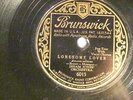 78 : BRUN  6015-ISHAM JONES -LONESOME LOVER /YOU'RE A DREAM COME TRUE -E