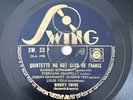 Django Reinhardt QHCDF Minor's Swing 78RPM Swing 23