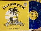 NEW FOUND GLORY - MAKES ME SICK AGAIN - BLUE SPLATTER VINYL LP album color VG+