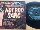 GENE VINCENT HOT ROD GANG 1958 UK CAPITOL VINYL 7 