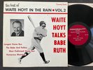 Waite Hoyt Talks Babe Ruth RARE Vinyl LP Personality Records WHLP- 538