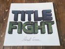 Title Fight - Floral Green Vinyl Record BLACK US Pressing 2012