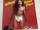 Ted Nugent Autographed Signed Scream Dream LP Vinyl.