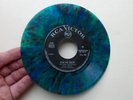 Elvis Presley Kiss Me Quick / Night Rider 1963 Greece Colour Splash Splatter