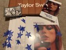 Taylor Swift Midnights Vinyl Clock with all 5 Vinyl Albums incl Lavender Haze
