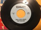 PAT COLLINS • Blue Tear Drops/Little Girl • 1962 POP TEEN ROCKER BALLAD Quality