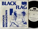 Punk 7” / Black Flag “Nervous Breakdown” EP   SST 001   VG+ Greg Ginn