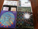 Six  Bruton Music Vinyl Albums - Human Desert;  Oracle; Cultural Images;  Seeds