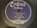 Oxford Disc 78 RPM Irving Berlin - Oh How That German Could Love 4333 E-