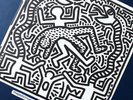 ORIGINAL 1983 PROMOTIONAL KEITH HARING ART PRINT & VINYL LP EX RARE