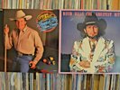 2 N/MINT Country LP GEORGE STRAIT Beyond Blue Neon DAVID ALLAN COE Greatest Hits