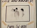 LOVE AND ROCKETS - EARTH SUN MOON LP ORIGINAL 1987 US BIG TIME 6058-1-B