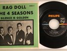 The 4 Seasons / Rag Doll & Silence Is Golden / 1964 Philips 45rpm & PS / NM+